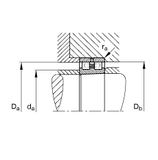 �A���L���S�� NN3048-AS-K-M-SP, ����(j��) DIN 5412-4 �˜ʵ���Ҫ�ߴ�, �Ƕ�λ�S��, �p�������F�����F�� 1:12 ���ɷ��x, �����ּ����pС�ď����(n��i)����϶�����ƹ���